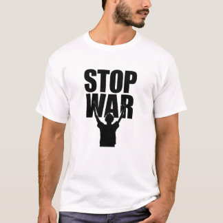 Stop oorlog, vrede t-shirt