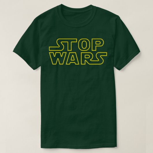 Stop Oorlogen 2 T-shirt (Design voorkant)