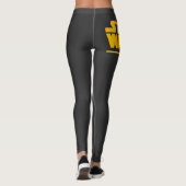 Stop Oorlogen Parodie Logo Leggings (Achterkant)