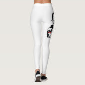 Stop Oorlogen Parodie Logo Leggings (Achterkant)