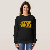 Stop Oorlogen Parodie Logo T-Shirt (Voorkant volledig)
