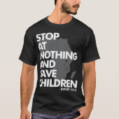 STOP OP NIETS T-SHIRT (Voorkant)