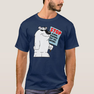 Stop opwarming t-shirt