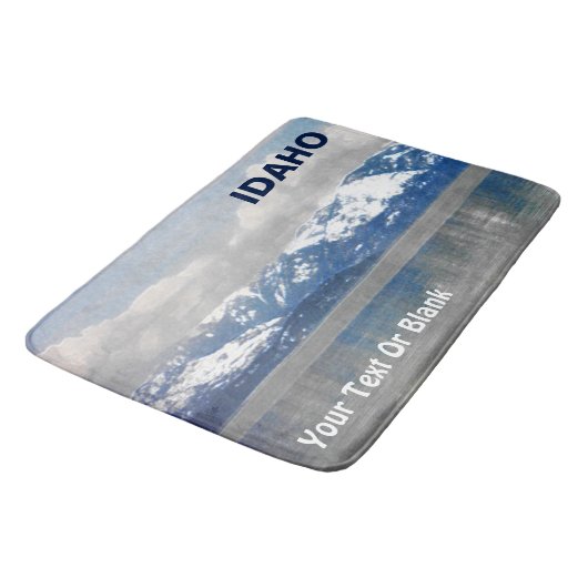 Stop Oreille in de winter Badmat (Gekanteld)