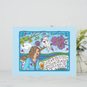 Stop overdenking_Platte papiervellen 11 x 8,5 inch (Staand voorkant)