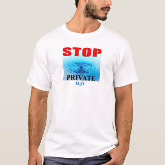 Stop particulier water t-shirt
