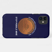 Stop Pebble Mine - Pebble Mine Penny Case-Mate iPhone Case (Achterkant (horizontaal))