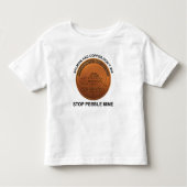 Stop Pebble Mine - Pebble Mine Penny Kinder Shirts (Voorkant)