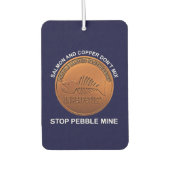 Stop Pebble Mine - Pebble Mine Penny Luchtverfrisser (Voorkant)