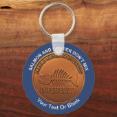 Stop Pebble Mine - Pebble Mine Penny Sleutelhanger (Voorkant)