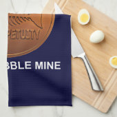 Stop Pebble Mine - Pebble Mine Penny Theedoek (Quarter Fold)