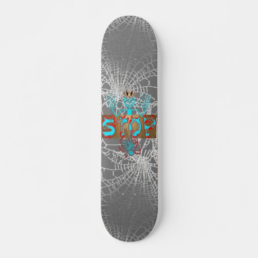 Stop Persoonlijk Skateboard (Voorkant)