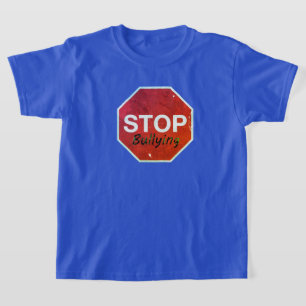 Stop pesten Anti-pestkop T-shirt