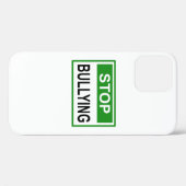 Stop pesten bord groen Case-Mate iPhone case (Achterkant (horizontaal))