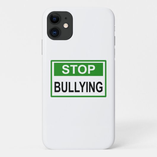 Stop pesten bord groen Case-Mate iPhone case (Achterkant)
