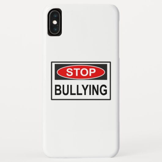 Stop pesten bord rood Case-Mate iPhone case (Achterkant)