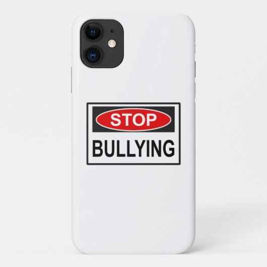 Stop pesten bord rood Case-Mate iPhone case (Achterkant)
