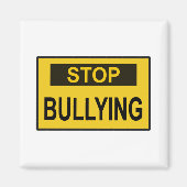 Stop pesten Geel Magneet (Voorkant)