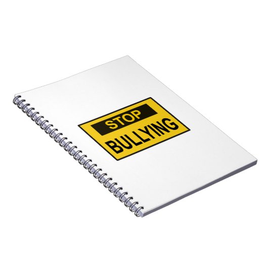 Stop pesten Geel Notitieboek (Rechterzijde)