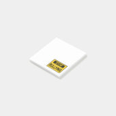 Stop pesten Geel Post-it® Notes (Schuin)