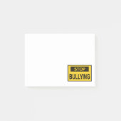 Stop pesten Geel Post-it® Notes (Voorkant)