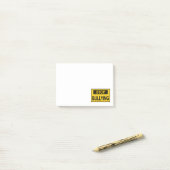Stop pesten Geel Post-it® Notes (Op bureau)