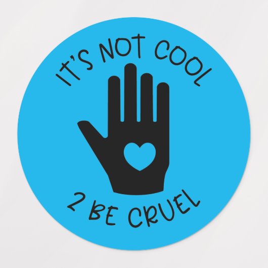 Stop pesten labels (Design 2)