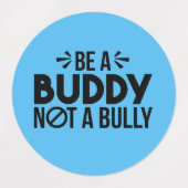 Stop pesten labels (Design 1)