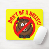 Stop pesten nu: pesterijen tegen pesten niet voork muismat (Met muis)