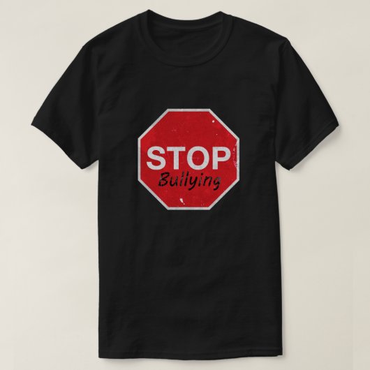 Stop pesten t-shirt (Design voorkant)