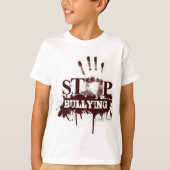 Stop pesten t-shirt (Voorkant)