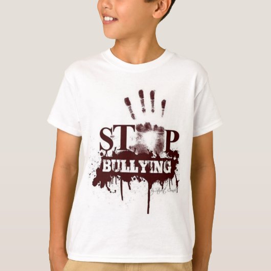 Stop pesten t-shirt (Voorkant)