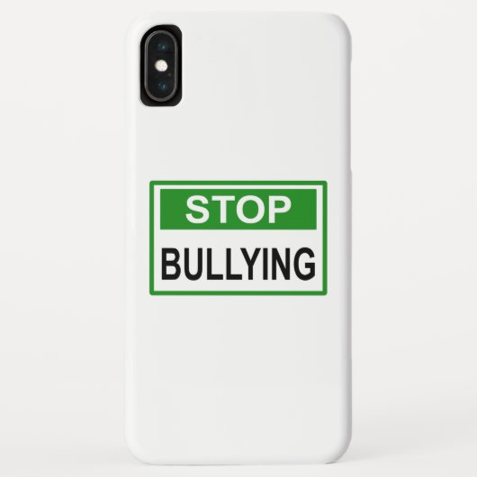 Stop pesten teken groen Case-Mate iPhone case (Achterkant)