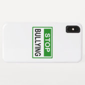 Stop pesten teken groen Case-Mate iPhone case (Achterkant (horizontaal))