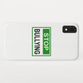 Stop pesten teken groen Case-Mate iPhone case (Achterkant (horizontaal))