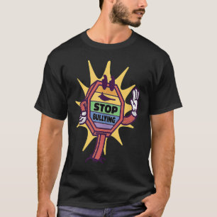 Stop pesterijen tegen de bewegingsvrijheid t-shirt