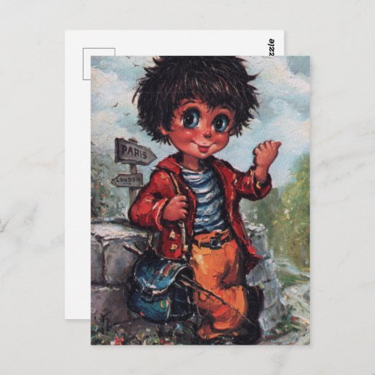 Stop petit Poulbot Briefkaart (Voorkant / Achterkant)