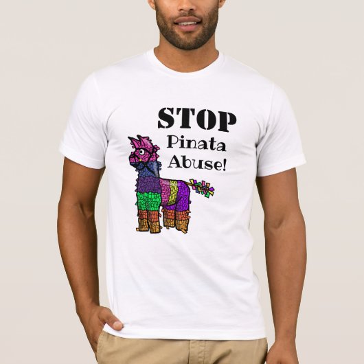 Stop Pinata Misbruik T-shirt (Voorkant)