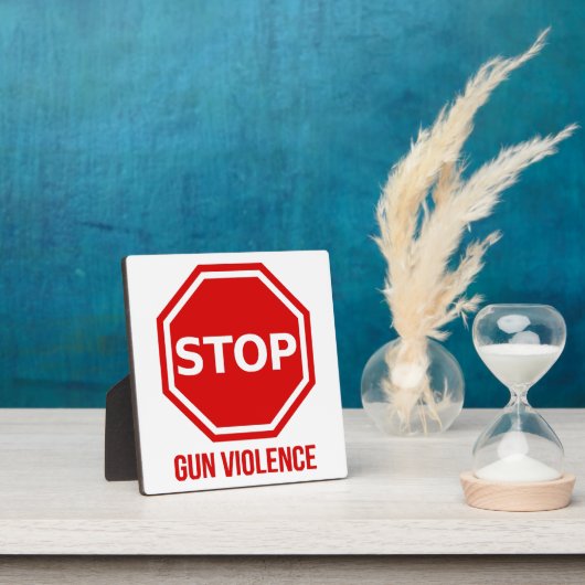 Stop Pistool Geweld Fotoplaat (Insitu)