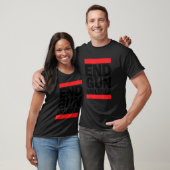 Stop Pistool geweld nu vrede genoeg juni bewustzij T-shirt (Unisex)