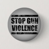 Stop Pistool Violence Button (Voorkant)