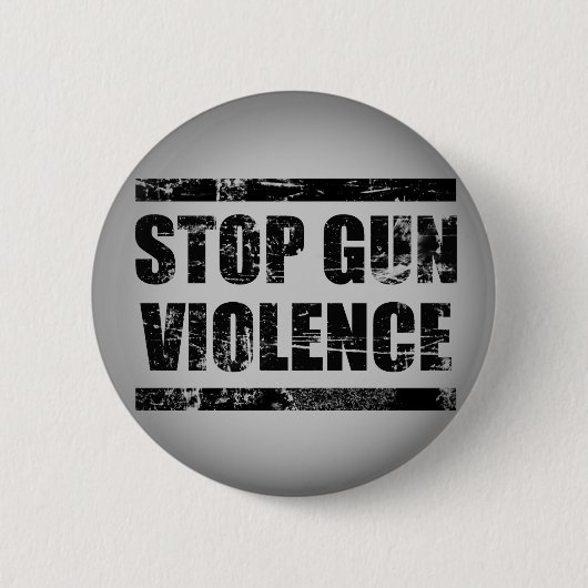 Stop Pistool Violence Button (Voorkant)