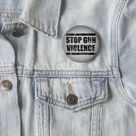 Stop Pistool Violence Button (In situ)