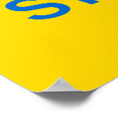 Stop Poetin, stop het Poster van de oorlog! (Hoek)