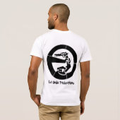 STOP POLITIEBRUTALITEIT T-Shirt - Gepersonaliseerd (Achterkant volledig)