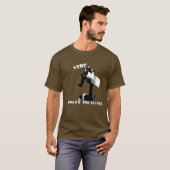 Stop politiegeweld t-shirt (Voorkant volledig)
