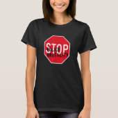 Stop politiegeweld t-shirt (Voorkant)