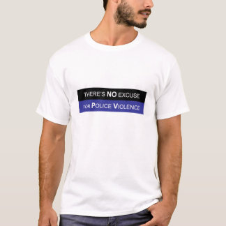 Stop politiegeweld t-shirt
