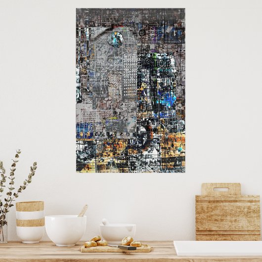 "Stop" Poster (Keuken)