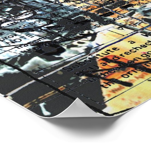 "Stop" Poster (Hoek)